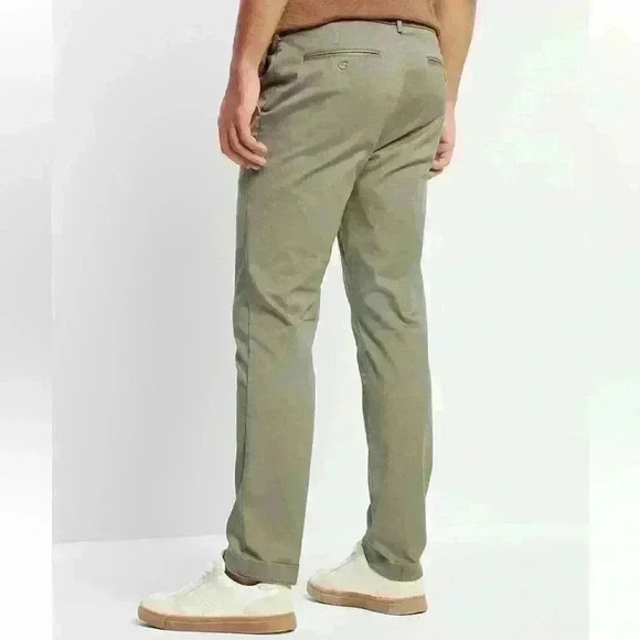 Express Men’s Camo Green Chinos - Picture 3 of 7